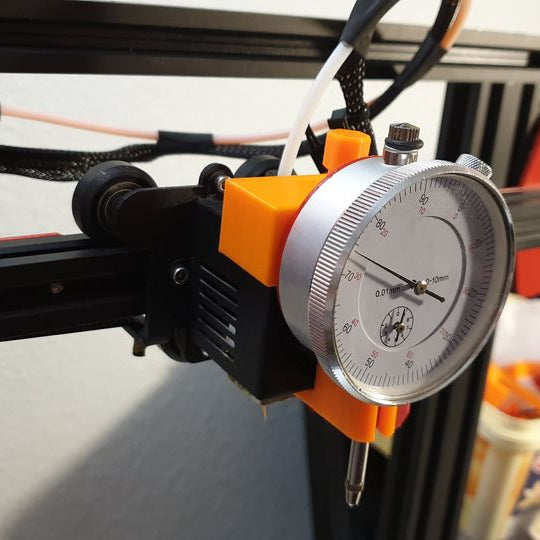 How to Use Dial Indicator with Printable Holder for Precise Print Bed Manual Leveling