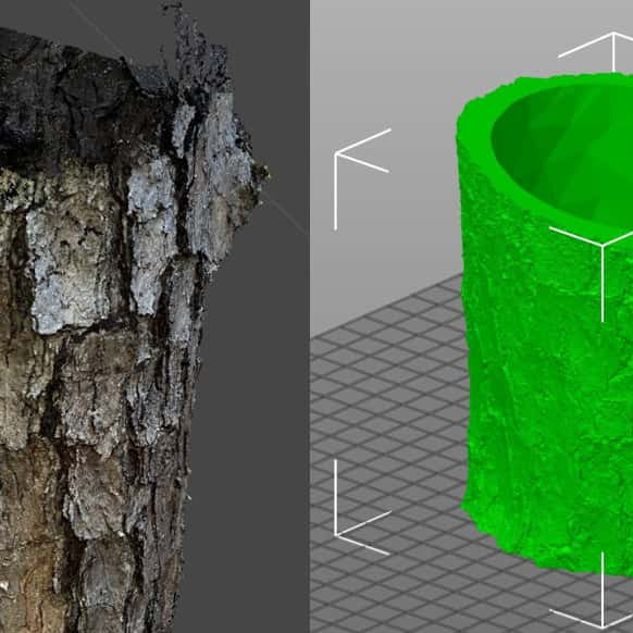 Turn a Tree Trunk into Tool Holder with Anet 3D Printer