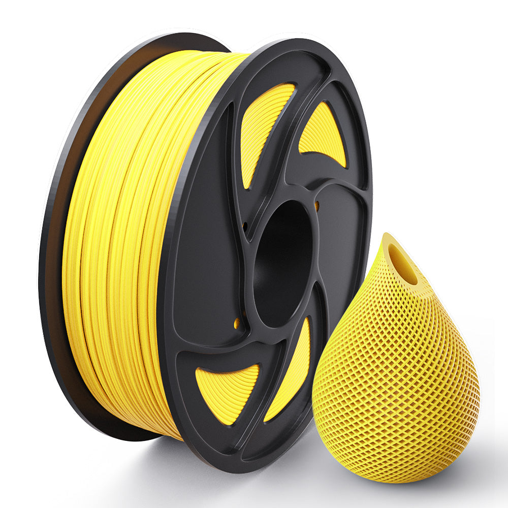 Yellow PLA 1kg 1.75mm Spool 3D Printing Filament