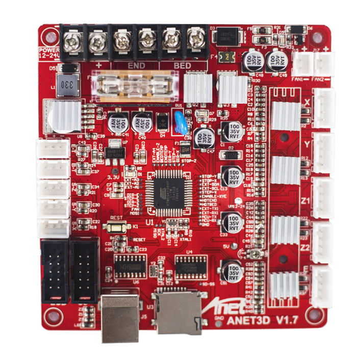 Control Board / Mainboard for Anet A8 / A6 / A8 Plus / E16 / E12 / E10 / ET4 / A3 / A4 3D Printers - Anet 3D Printer