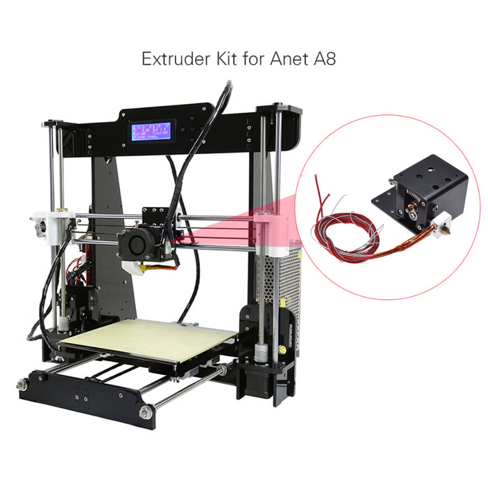 Extruder kits for A8 / A8 Plus / ET4 /ET4X/ E10 / E16 3D Printer - Anet 3D Printer