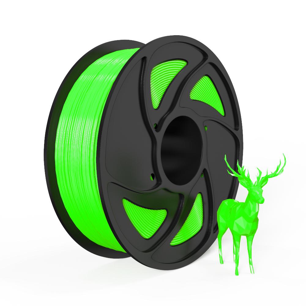 Filament 3D Fluorescent Vert PLA 2.85 mm