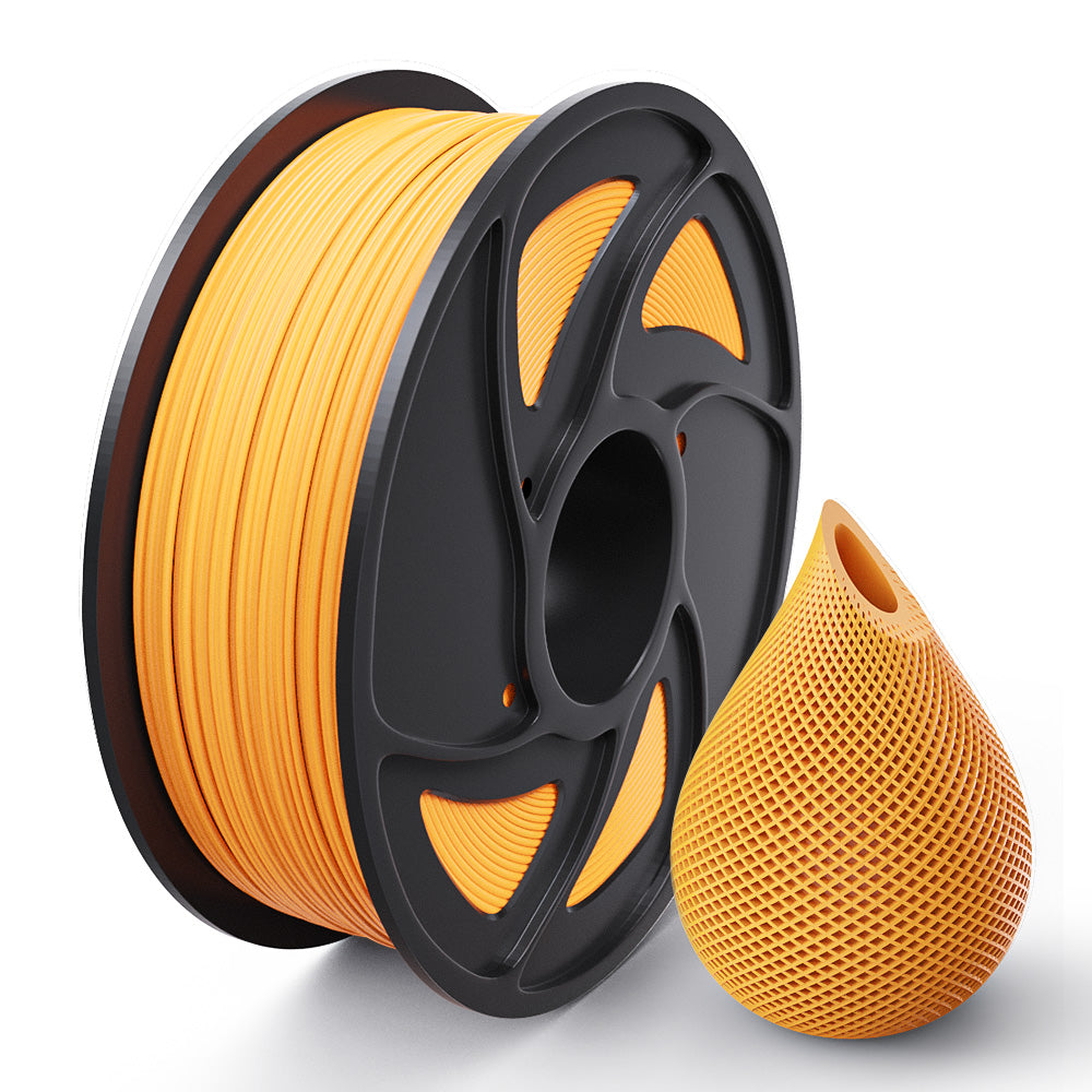 MATTEFORGE Advanced Matte PLA 1.75mm X 1kg Yellow – Printed Solid