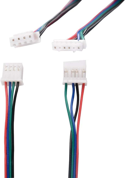 2PCS 42 Stepper Motor Connector Cables For A8Plus A8 A6 E10 E12 E16 3D Printers