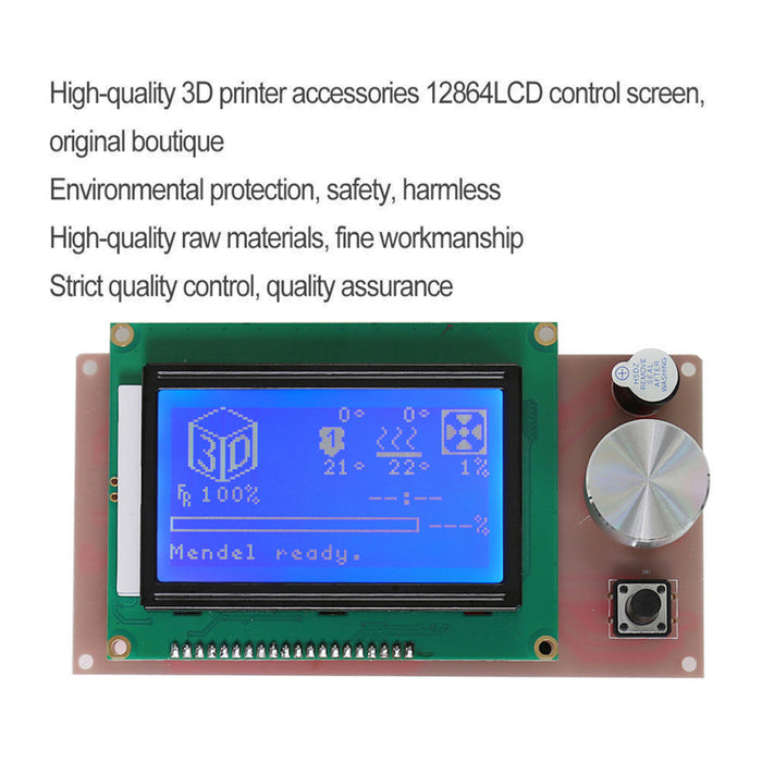 12864 / 2004 LCD Screen for A6 / A8 / E10 / E12 / A8 Plus - Anet 3D Printer