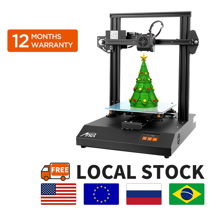 ET4 Pro 3D Printer With TMC2208 Stepper Driver - Anet 3D Printer