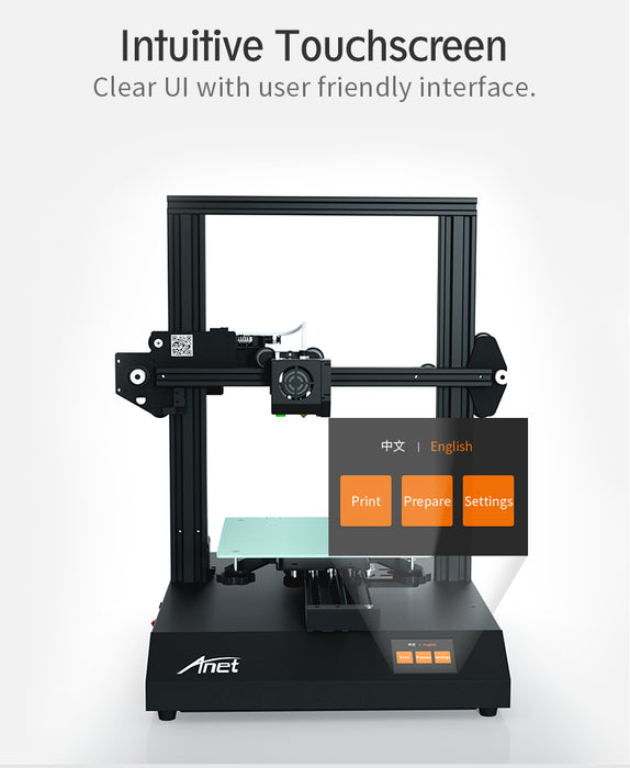 ET4 Pro 3D Printer With TMC2208 Stepper Driver - Anet 3D Printer