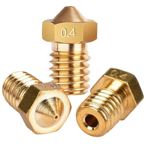 10pcs Brass Nozzles for E3D V5 V6
