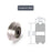 5PCS Clear PC Pulley Wheel
