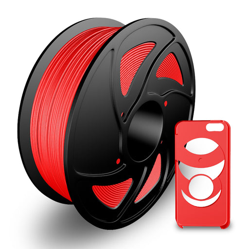 Red TPU 1kg/2.2lb 1.75mm Spool 3D Print Filament